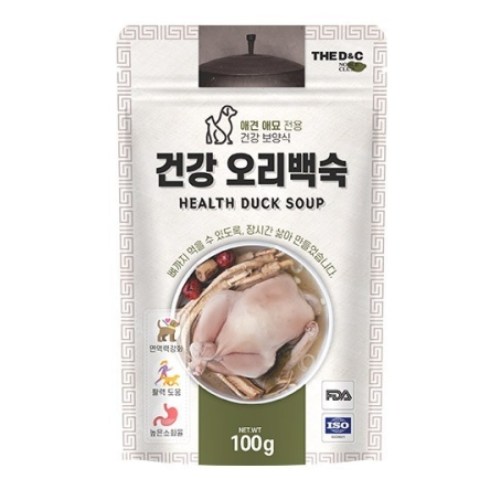 더독 건강 오리백숙 100g