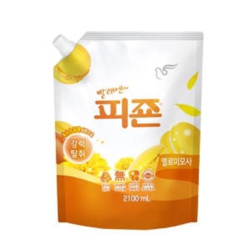피죤 옐로미모사 리필 2.1L