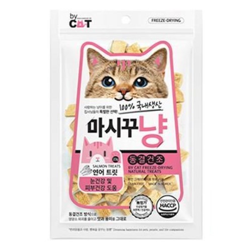 바이캣 마시꾸냥 연어 트릿 23g