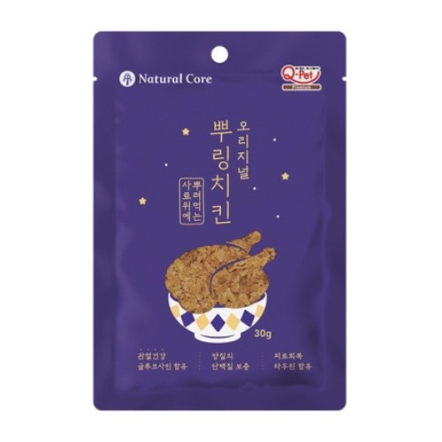 네츄럴코어 뿌링치킨 오리지널 30g