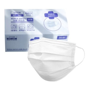 월드세이프티 국산 덴탈 마스크 KF-AD 50매입