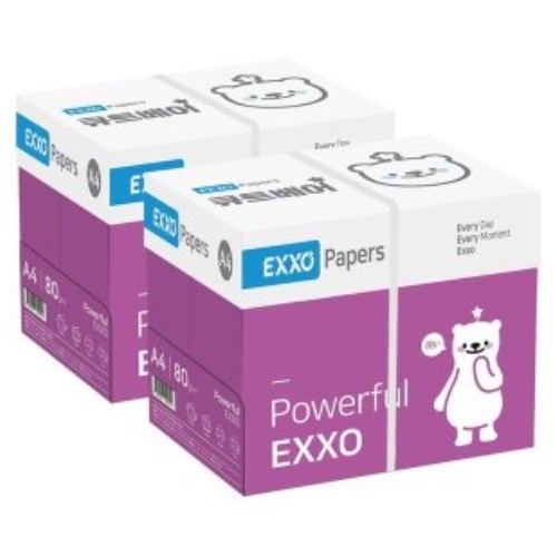 엑소  큐트베어 복사용지 A4 80g