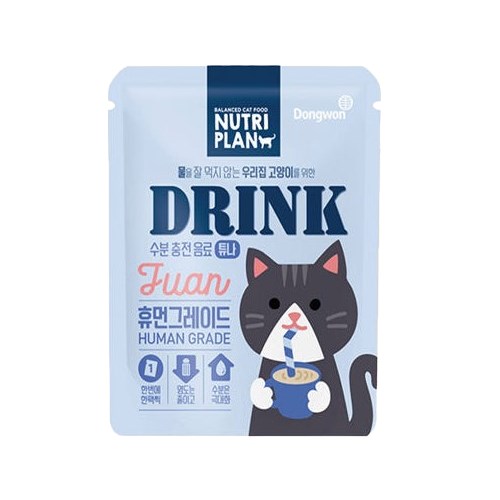 뉴트리플랜 캣 드링크 튜나 40ml