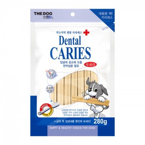더독 먹는치약 덴탈 카리에스껌 280g