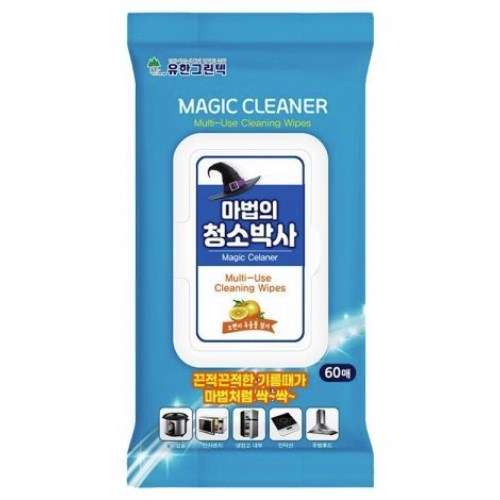 유한그린텍 마법의 청소박사 1714 캡형 60매