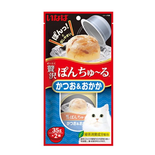 이나바 챠오 제이타크 퐁츄르 가다랑어&가다랑어포 TSC-44 70g (35g x 2p)