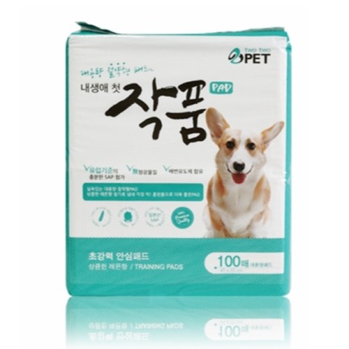 투투펫 작품 패드 그린 100매