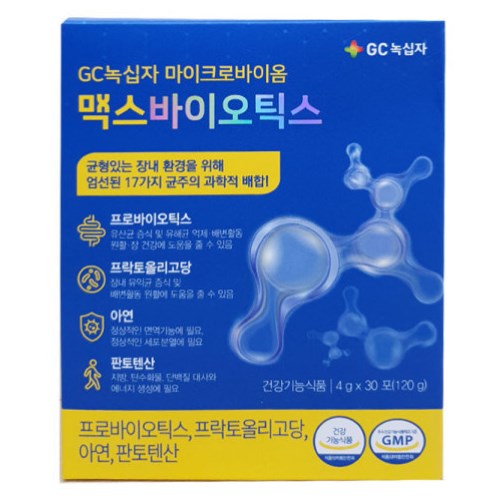 GC녹십자 마이크로바이옴 맥스바이오틱스 4g 30포