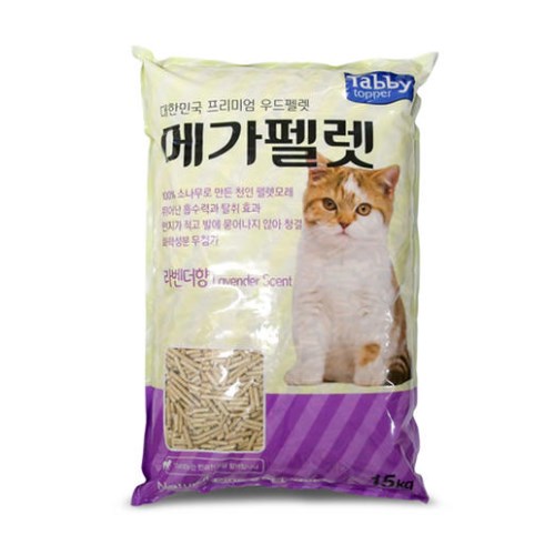 테비토퍼 메가펠렛 라벤더 15kg