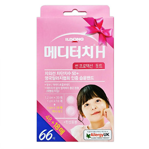 일동제약 메디터치H 도트형 썬프로텍션 66매
