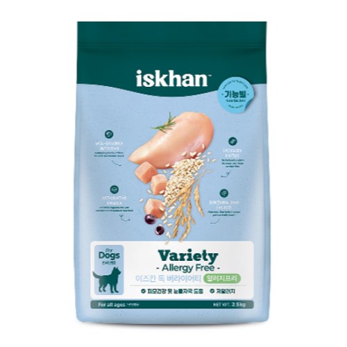 이즈칸 독 버라이어티 알러지프리 6.5kg
