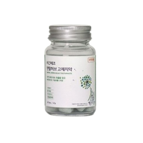 성원제약  비긴에코 덴탈허브 고체치약 60정