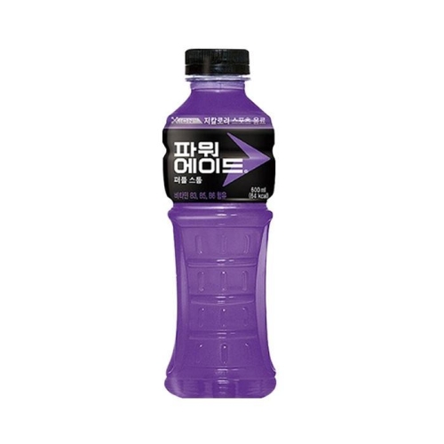 코카콜라음료 파워에이드 퍼플 스톰 600ml