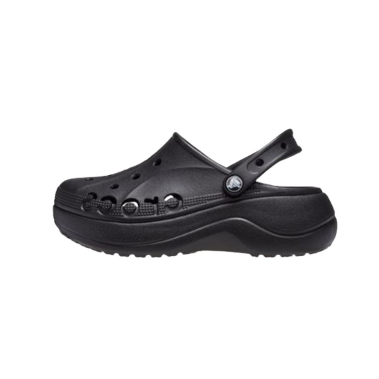 크록스 여성 바야 플랫폼 클로그_208186
