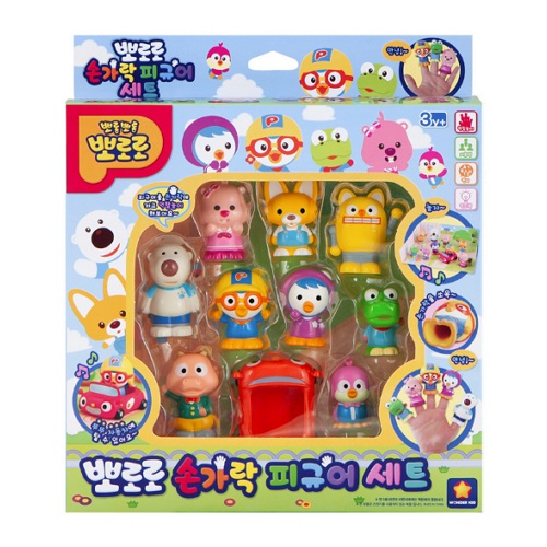 뽀로로 손가락 피규어 세트