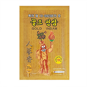 골드인삼 건강패드 25매입