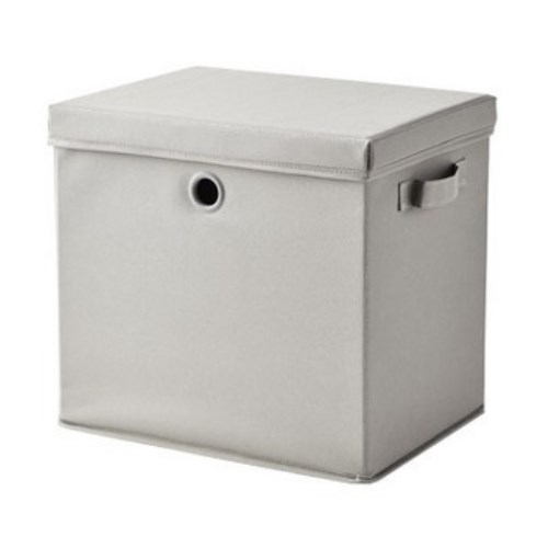 한샘  샘 폴리 수납바스켓 대+뚜껑