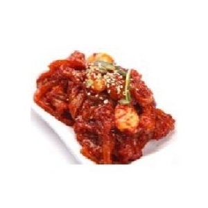 반찬단지  오징어젓 용기포장 1kg