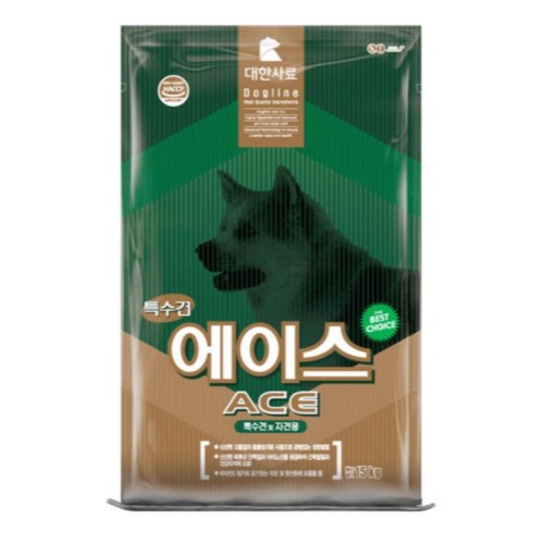 도그라인 특수견 에이스 15kg [1개] - 에누리 가격비교