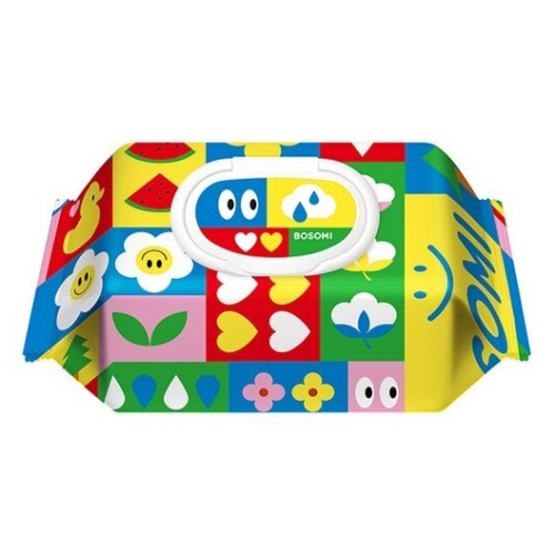 보솜이 펀앤플레이 물티슈 캡형 70매