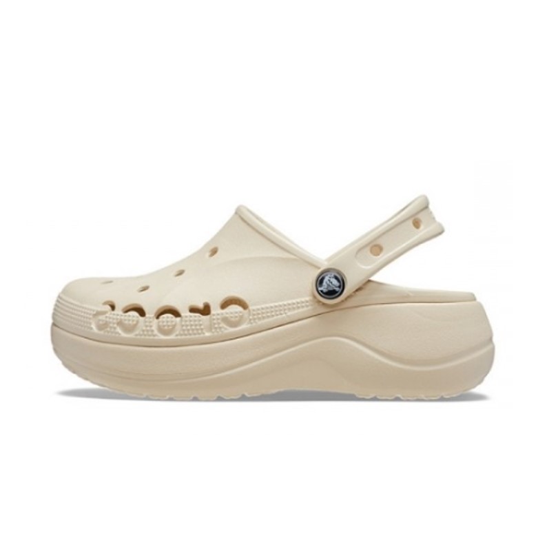 크록스 여성 바야 플랫폼 클로그_208186