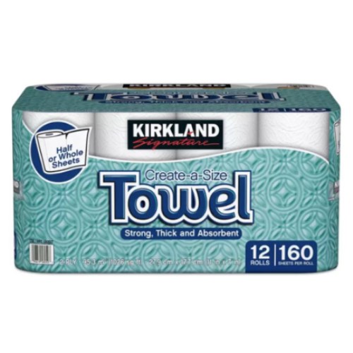 커클랜드 페이퍼타월 160매 (12입)