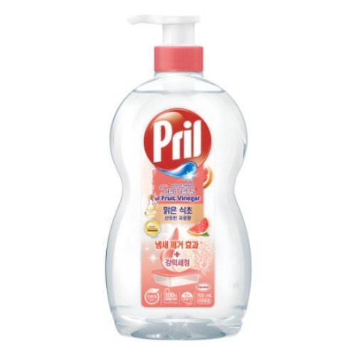 프릴 맑은식초 주방세제 산뜻한 자몽 700ml