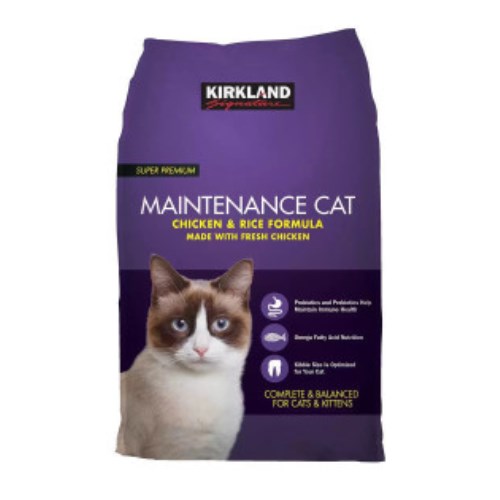 커클랜드 시그니처 슈퍼프리미엄 메인테넌스 캣 치킨앤라이스 11.34kg