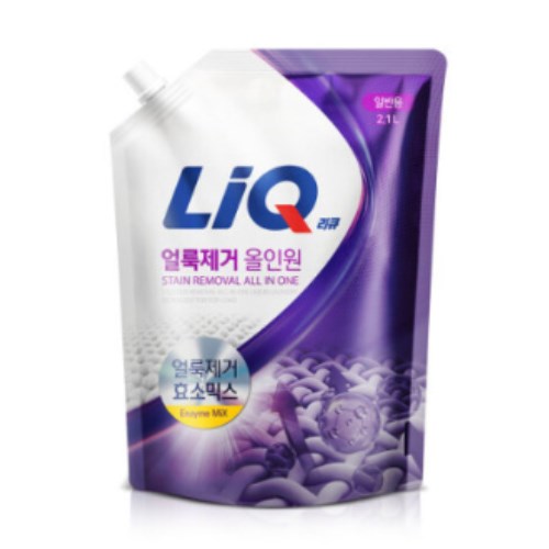리큐 얼룩제거 올인원 일반용 리필 2.1L