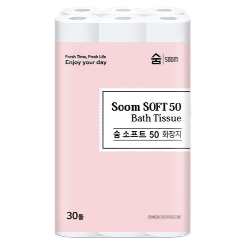 숨 소프트 50 화장지 50m (30롤)