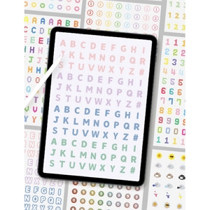 리훈  베이직 스티커 10종 스티커 세트