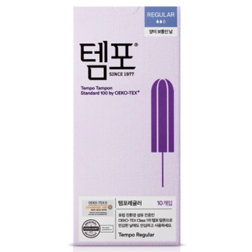 템포 오리지널 레귤러 10개
