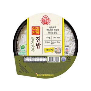 오뚜기  식감만족 찰기가득 진밥 210g