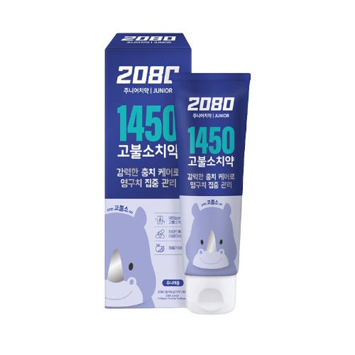 2080 1450 고불소 주니어 치약 80g