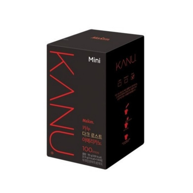 동서식품 카누 미니 다크 로스트 아메리카노 100개입