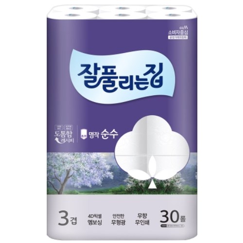 잘풀리는집 명작 순수 30m (30롤)