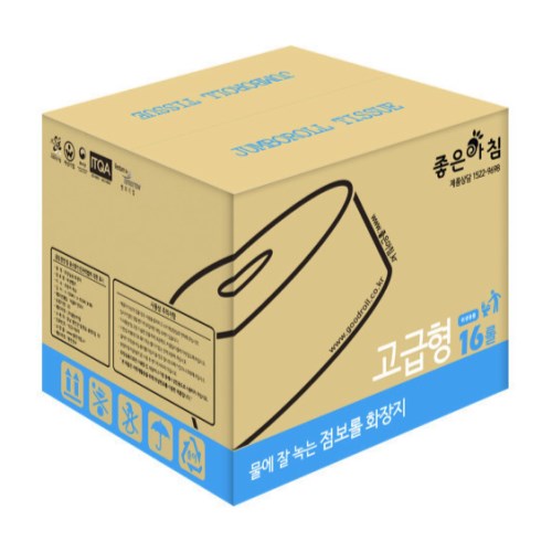 좋은아침 고급형 점보롤 2겹 90m