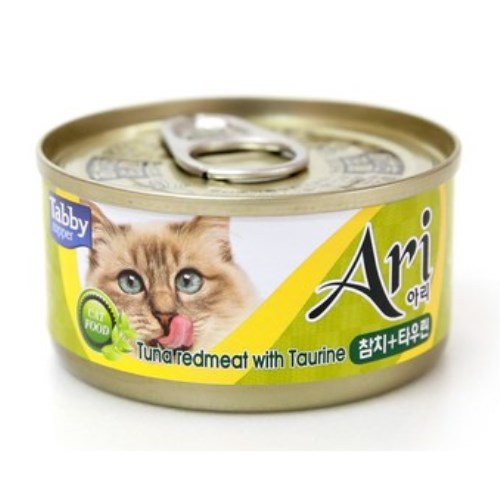 테비토퍼 아리 참치+타우린 캔 80g