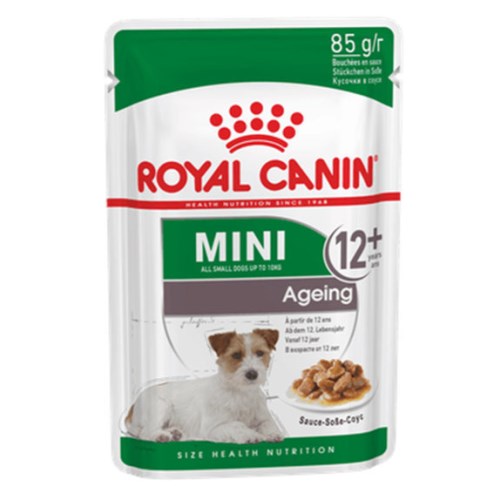 로얄캐닌 독 미니 에이징 12+ 파우치 85g