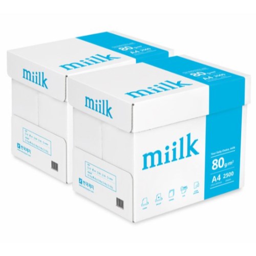 한국제지 밀크 복사용지 A4 80g