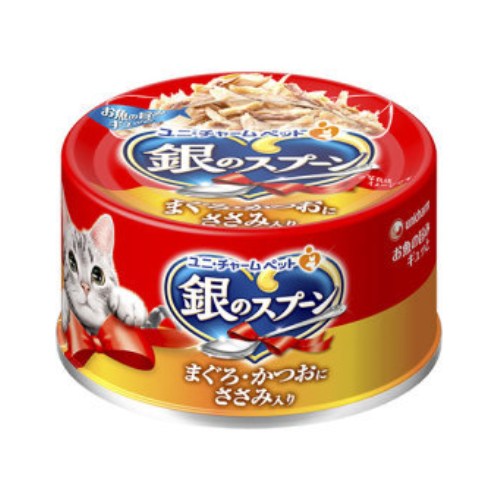 긴노스푼 닭가슴살&참치&가다랑어 캔 70g
