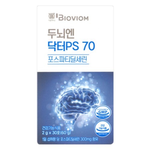 바이오비옴 두뇌엔 닥터 PS70 포스파티딜세린 2g 30포