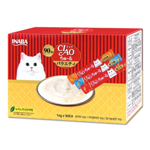 이나바 챠오츄르 버라이어티팩 1260g (14g x 90p)