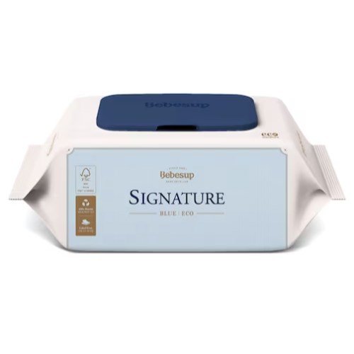 베베숲 시그니처 블루 에코 물티슈 캡형 70매