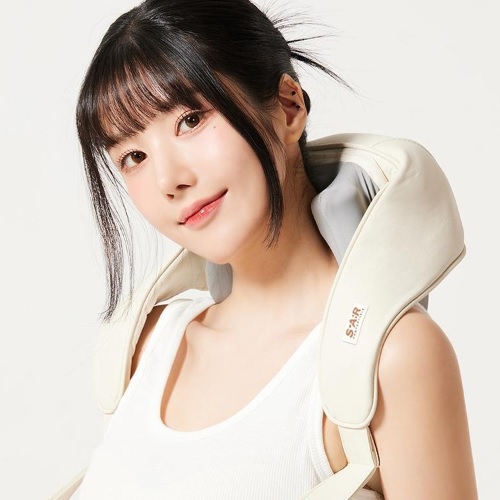 에이치엘비글로벌 스파알 포터블 목 어깨 마사지기 블랙라벨 2400