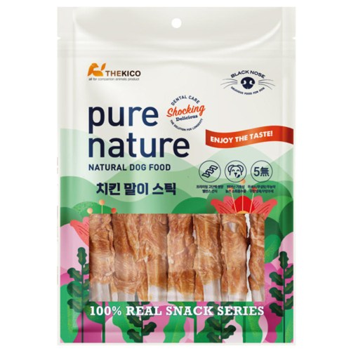 퓨어네이쳐 독 치킨 말이 스틱 175g