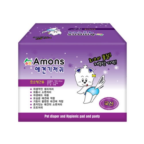 아몬스 애견기저귀 암컷용 초소형 10매
