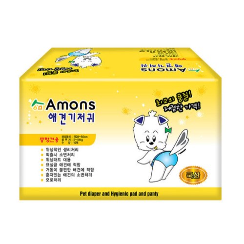 아몬스 애견기저귀 암컷용 중형 10매