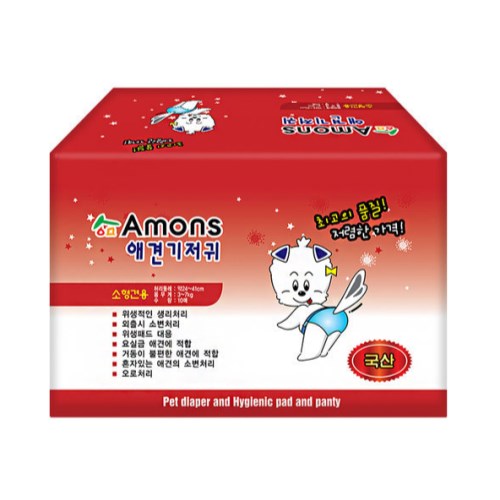 아몬스 애견기저귀 암컷용 소형 10매