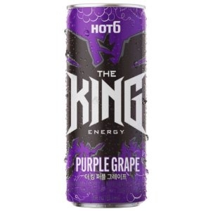 롯데칠성음료 핫식스 더킹 퍼플그레이프 355ml